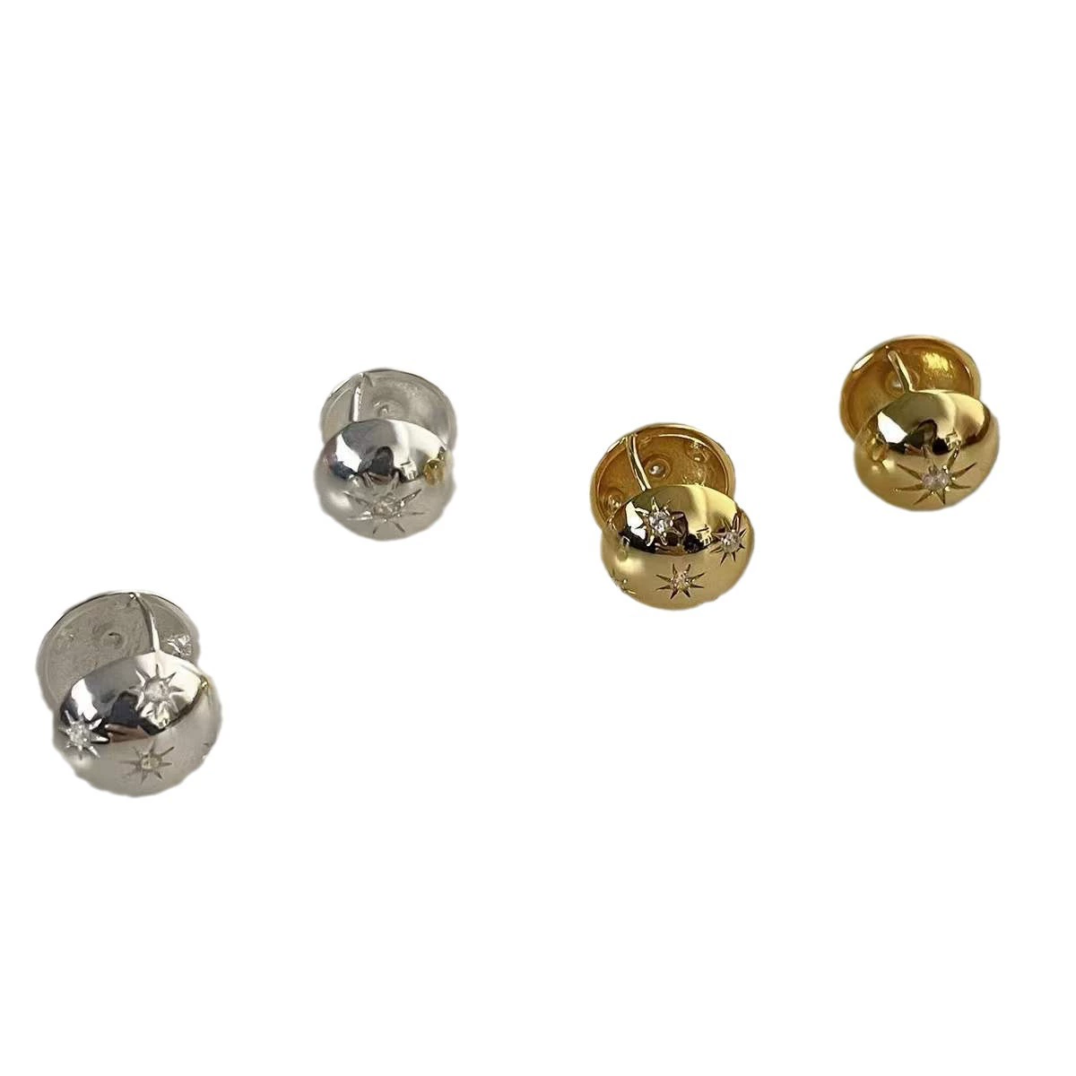 Electroplated Tassel Zircon Earrings gallery 2