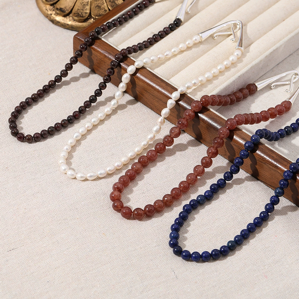 Agate Pearl &#8216;S All-Match Light Necklace gallery 2