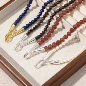 Agate Pearl 'S All-Match Light Necklace