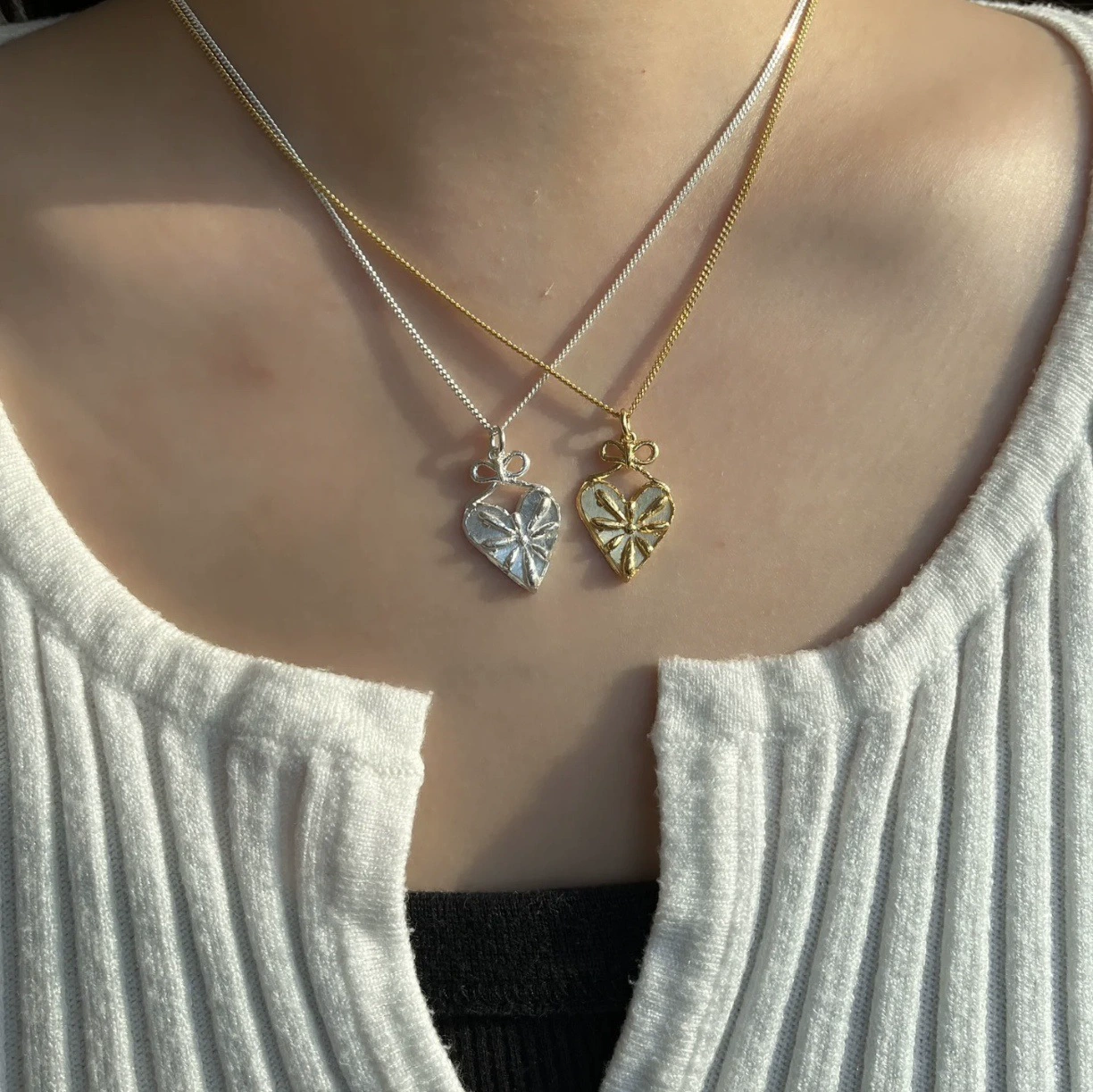 All-Match &#8216;S High-Grade French Embossed Necklace gallery 2