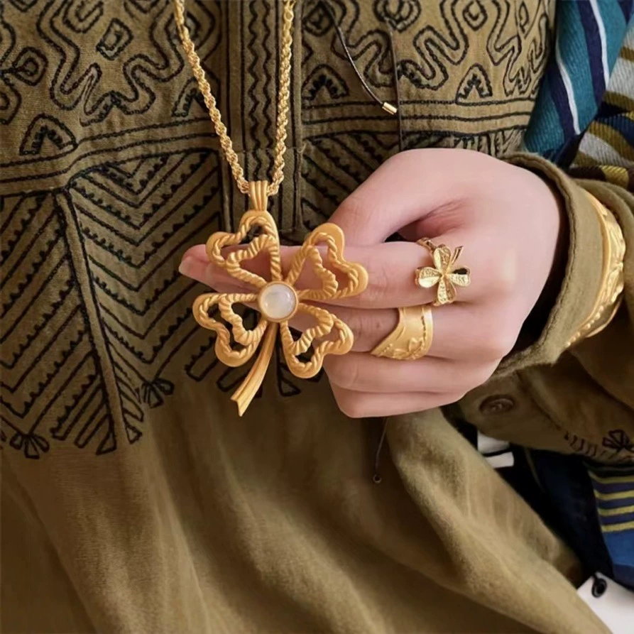 Amazon High Sense Pendant Long Necklace gallery 2