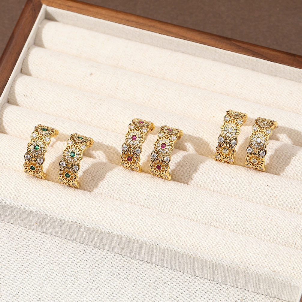 Autumn Chinese Style Light High Earrings gallery 2