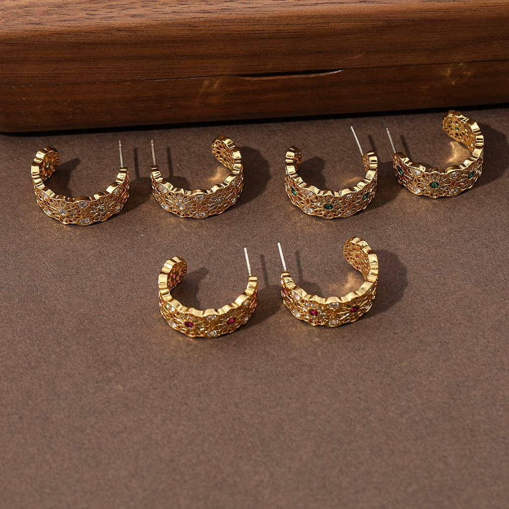 Autumn Chinese Style Light High Earrings