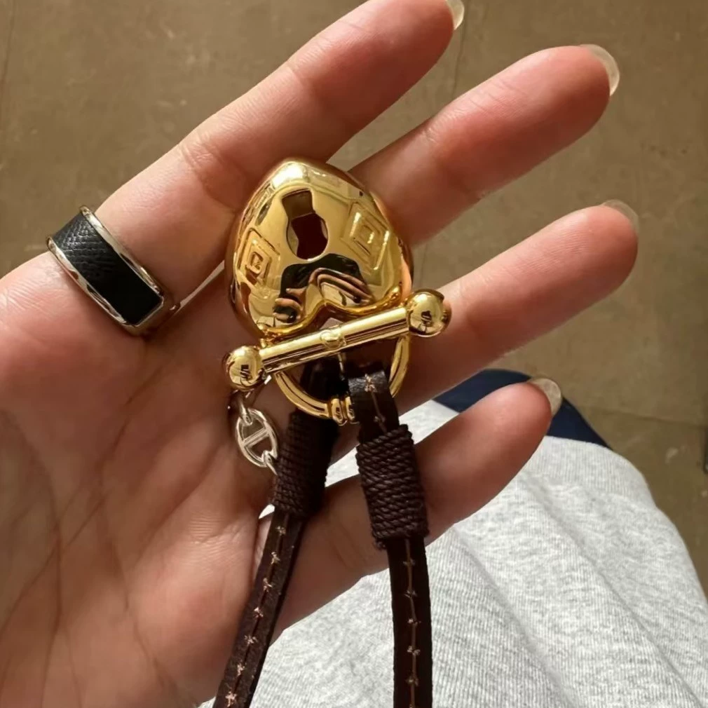 Blogger Same Style Leather Rope Necklace gallery 2