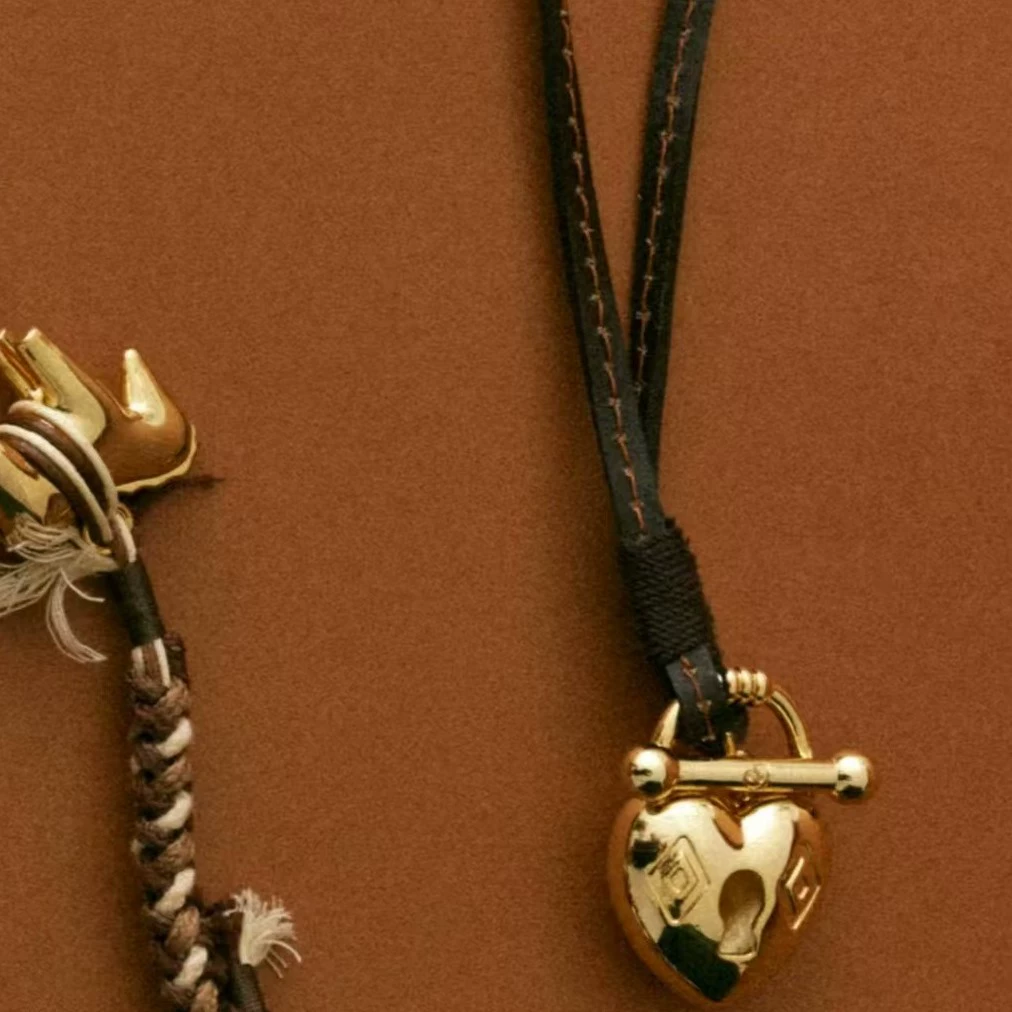 Blogger Same Style Leather Rope Necklace gallery 3