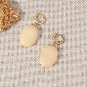 Copper Plated 18K Gold Ear Earrings