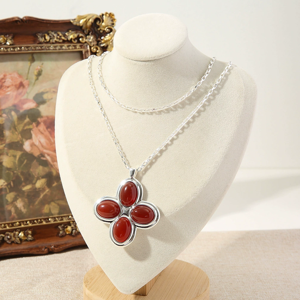 Cross-Border Hot Selling Black Onyx Necklace gallery 3