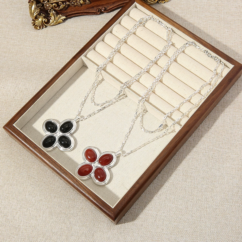 Cross-Border Hot Selling Black Onyx Necklace