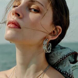 Earring Hollow Hoop Earrings