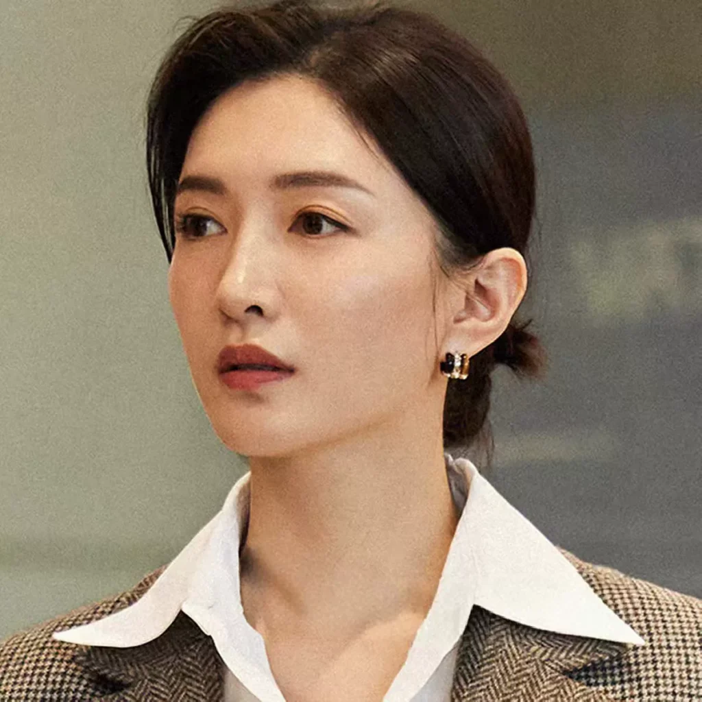 Tri-Tone Enamel Hoop Earrings