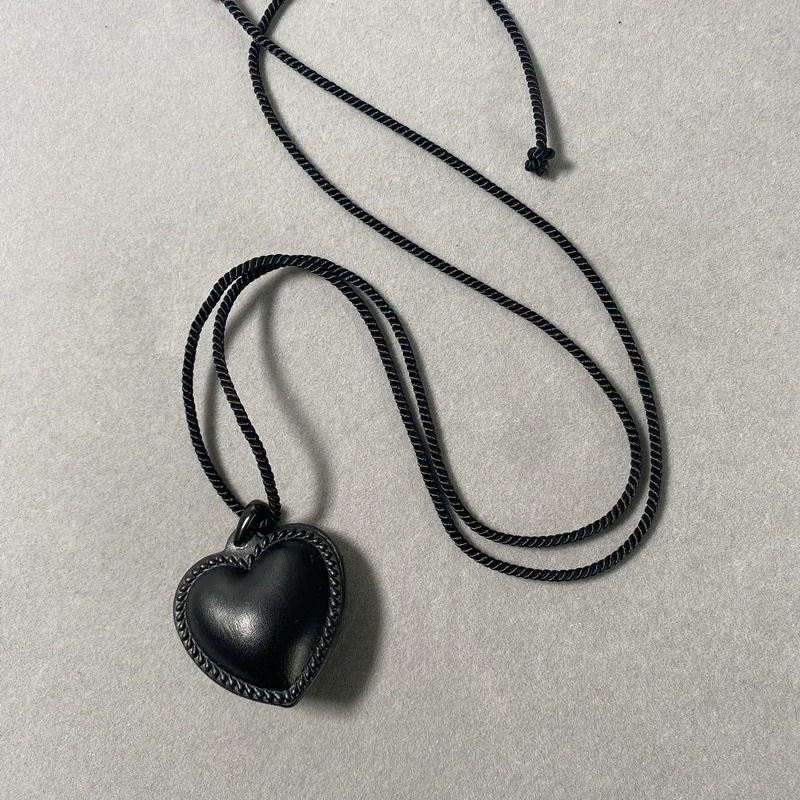 Fever Leather Love Hemp Rope Necklace gallery 2