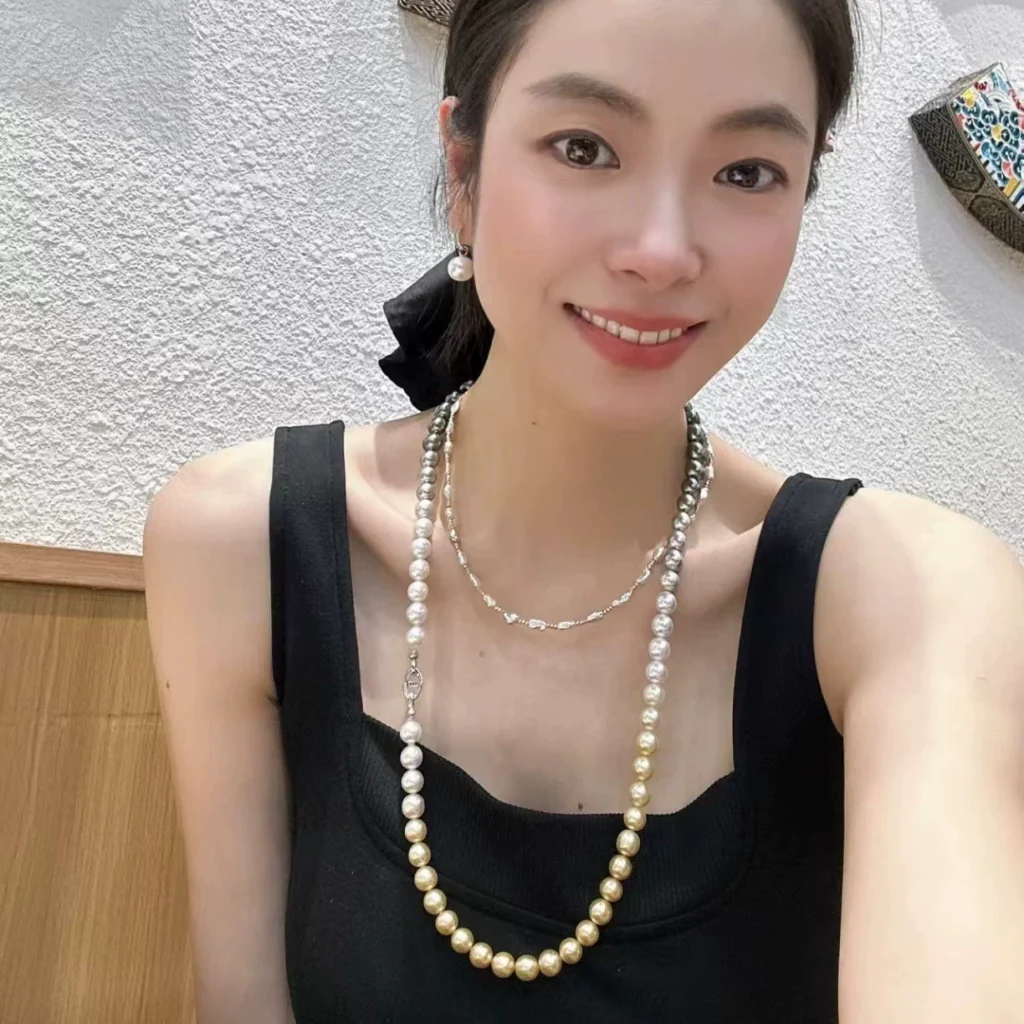 Four Seasons Color Three Color Necklace