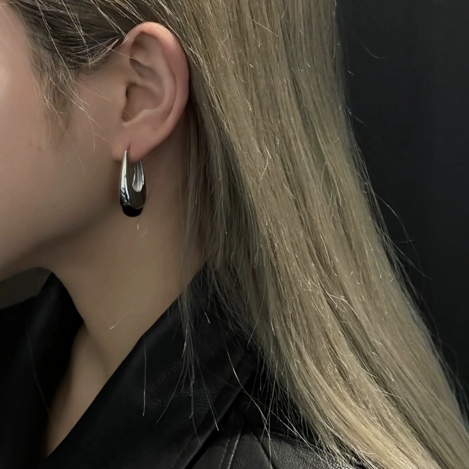 French Style Gold Female High-Grade Earrings gallery 2