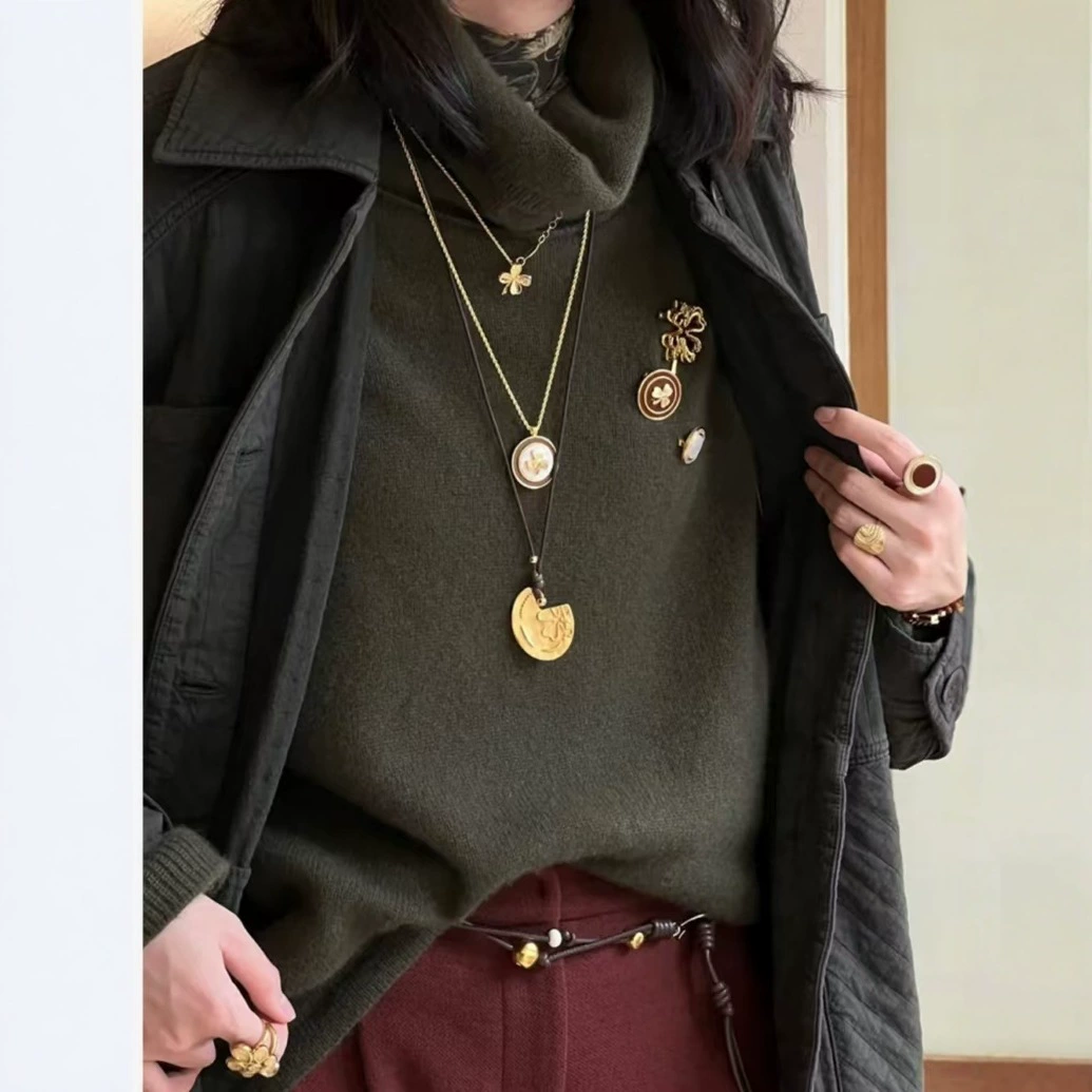 Geometric Sweater Chain &#8216;S French Necklace gallery 3