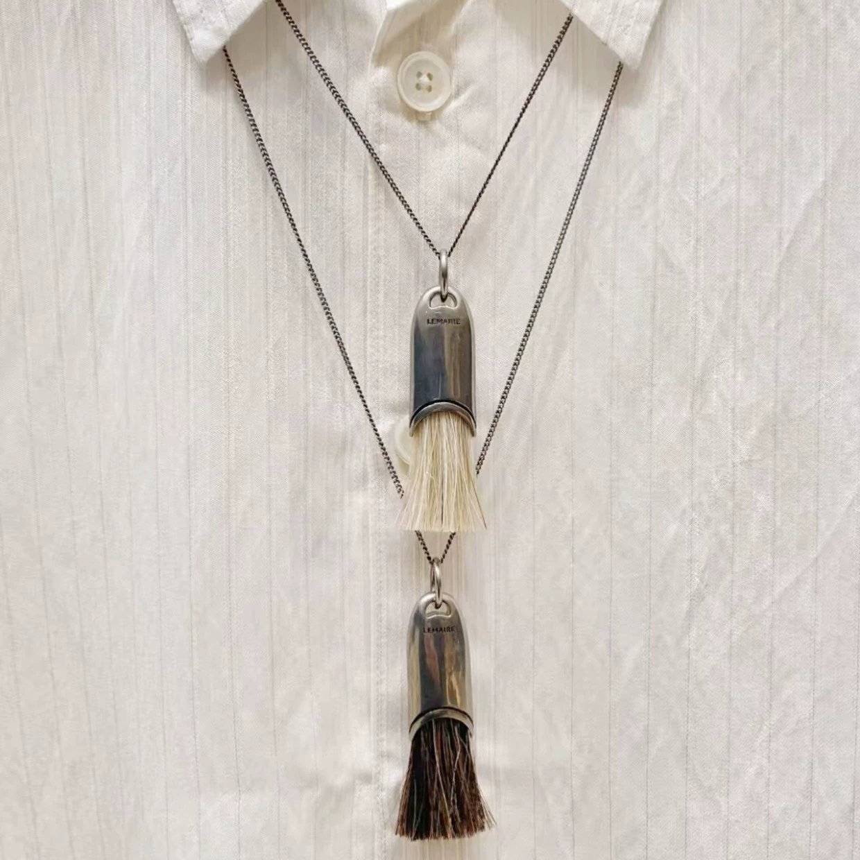 Ins Tassel Pendant Necklace gallery 2