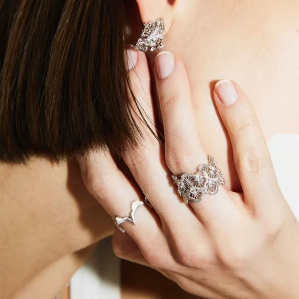 Iris Flower Zircon Iris Flower Bracelet