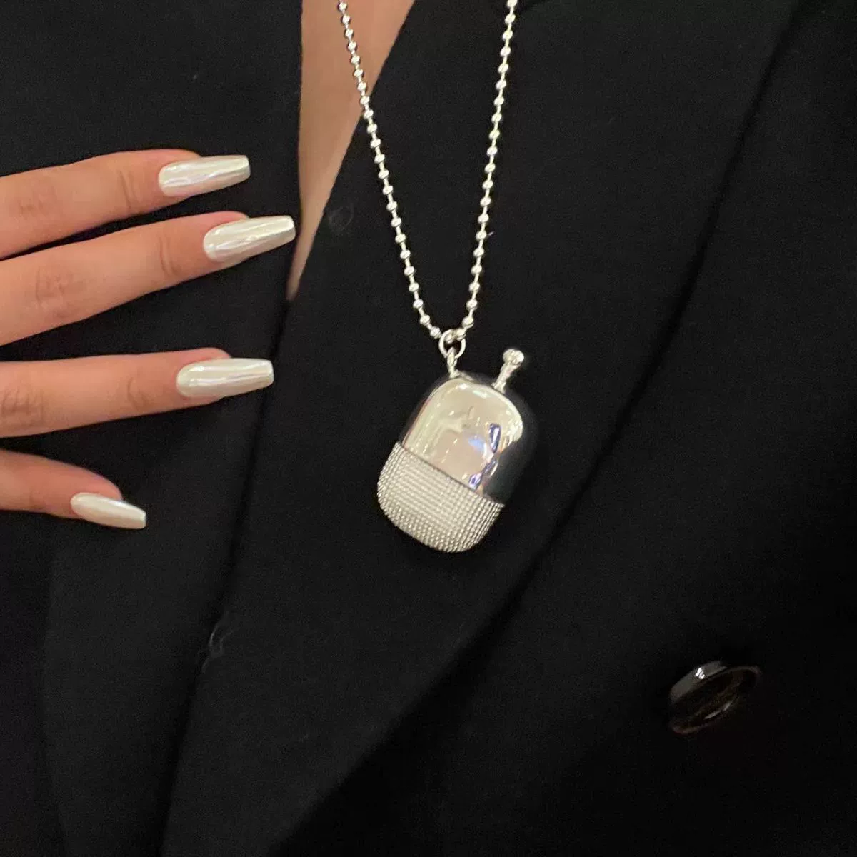 Wine Bottle Necklace gallery 3