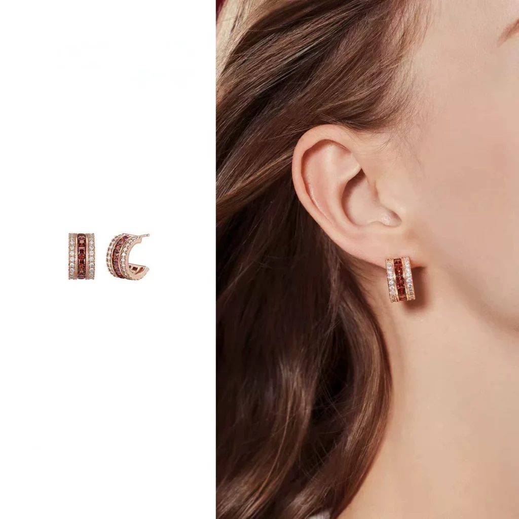 Lucky Red Pendant Necklace Set