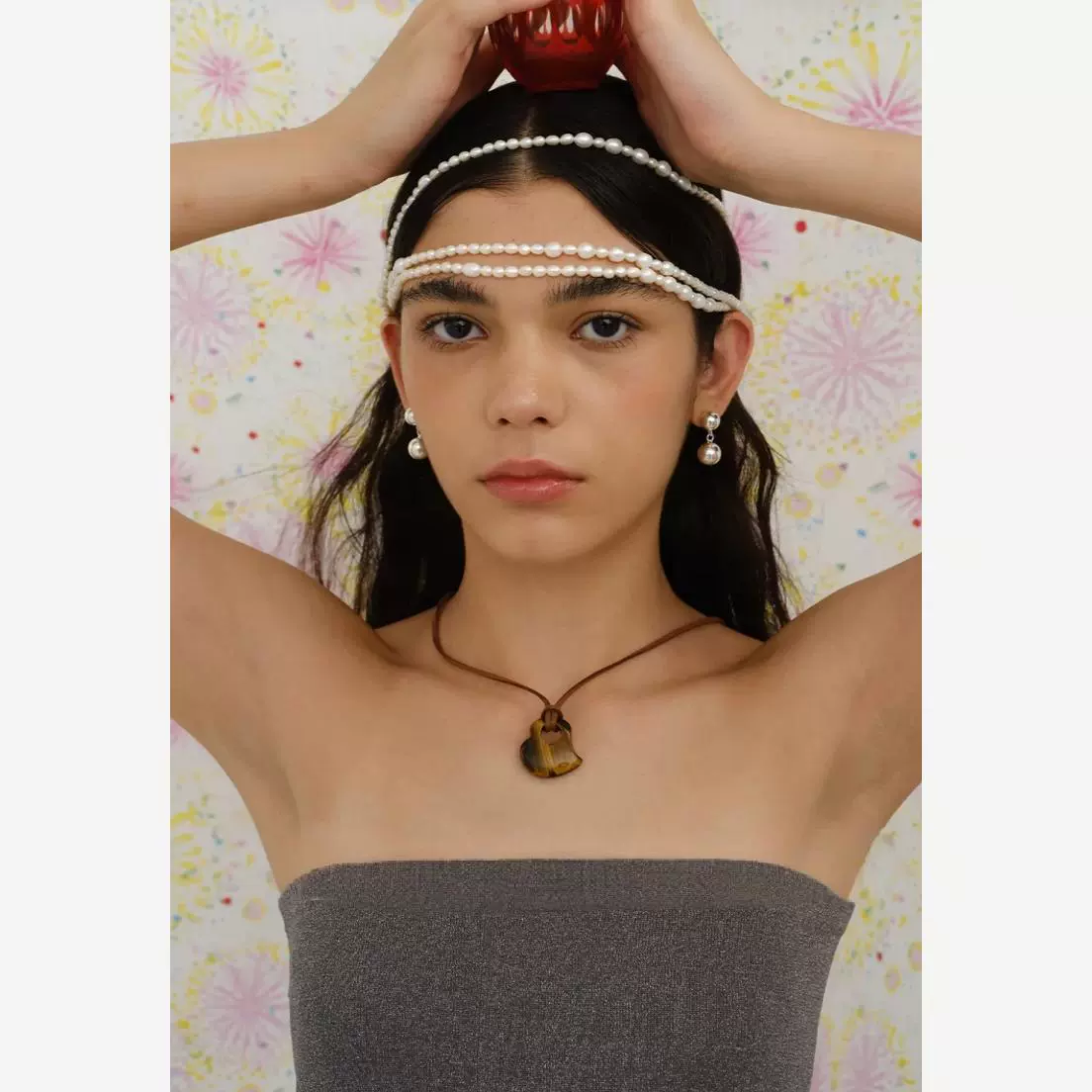 Maillard Style Ins Style Woolen Necklace gallery 2