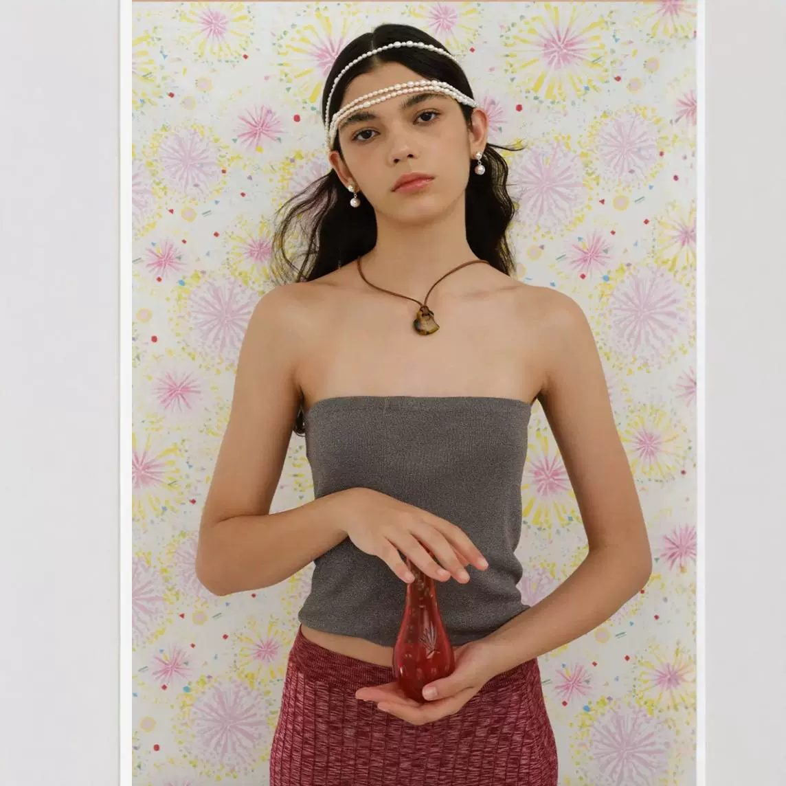 Maillard Style Ins Style Woolen Necklace