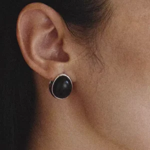 Mixed Stone Accent Stud Earrings