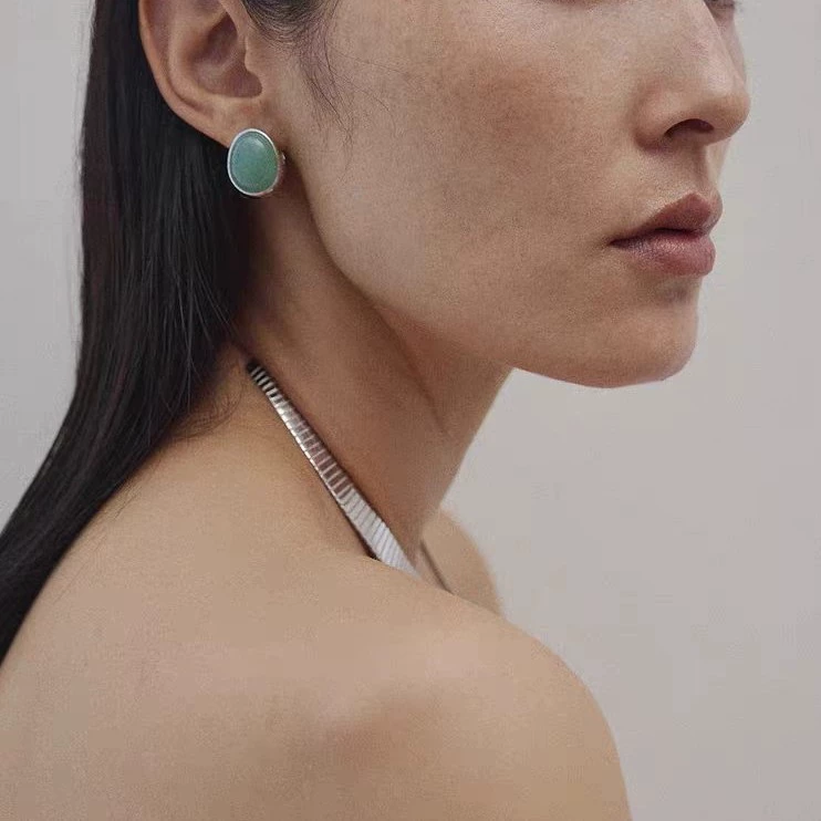 Mixed Stone Accent Stud Earrings gallery 3