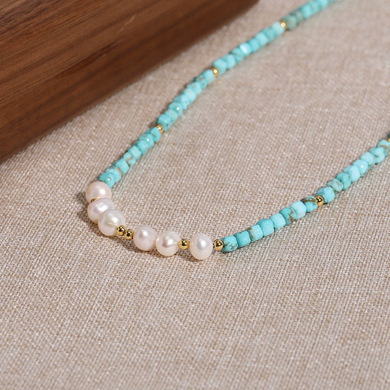 Natural Pearl Ins Necklace gallery 3