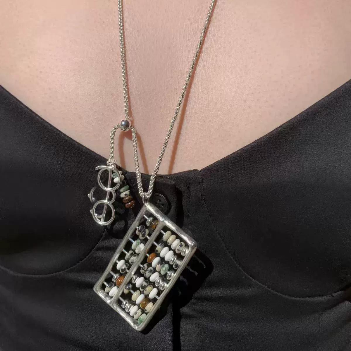 Natural Stone Pendant Necklace gallery 3