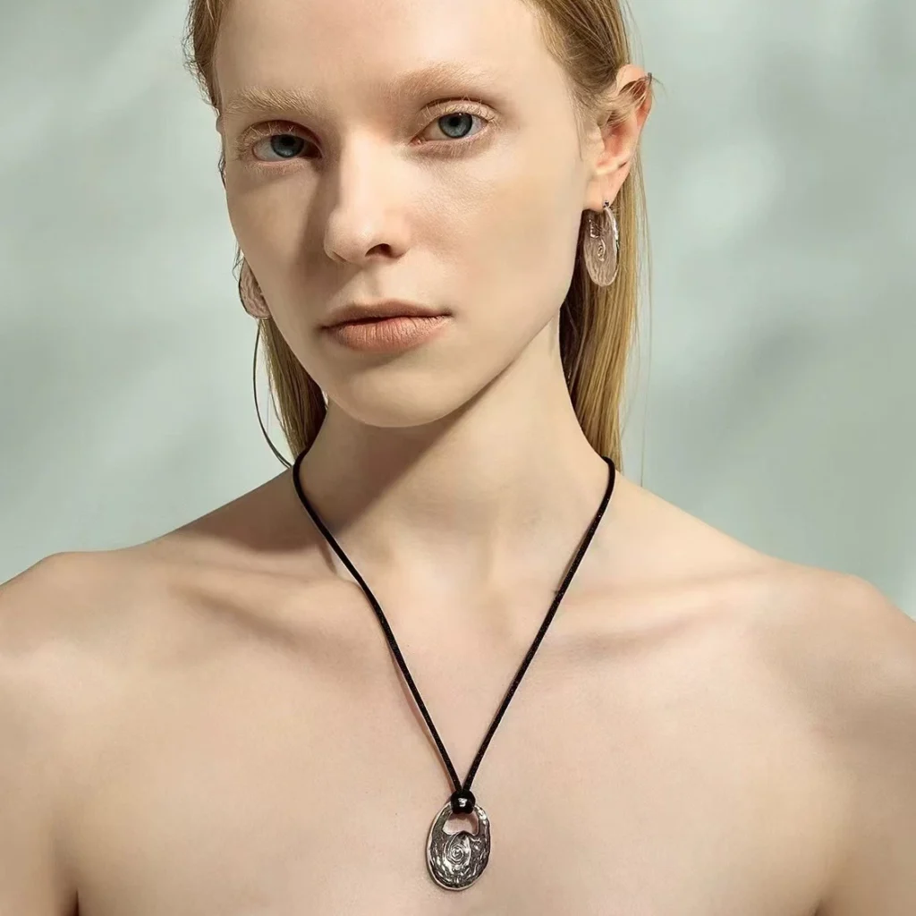 Ocean Series Conch Style Woven Necklace