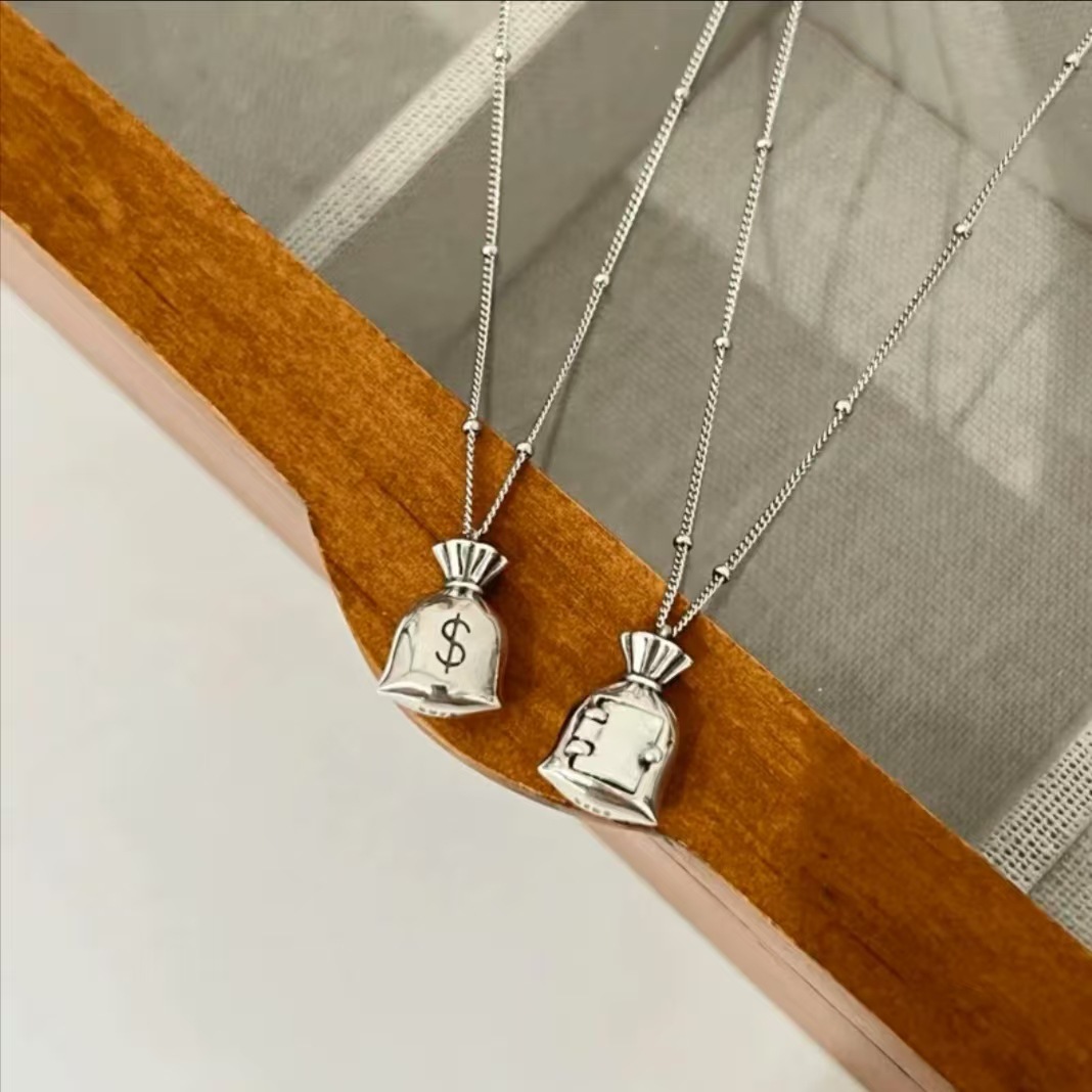 Vintage Pendant Cord Necklace