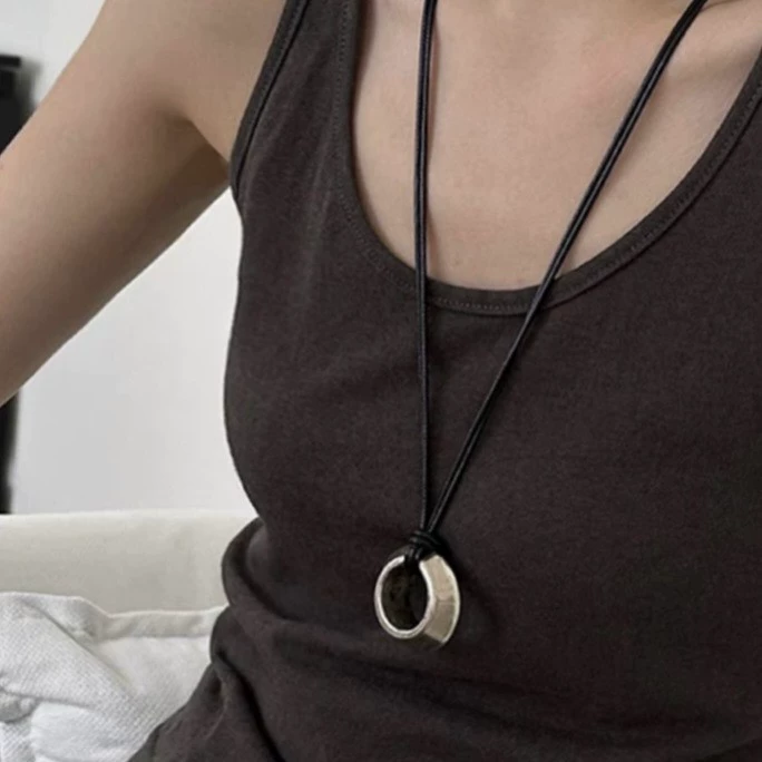 Vintage Pendant Cord Necklace gallery 3