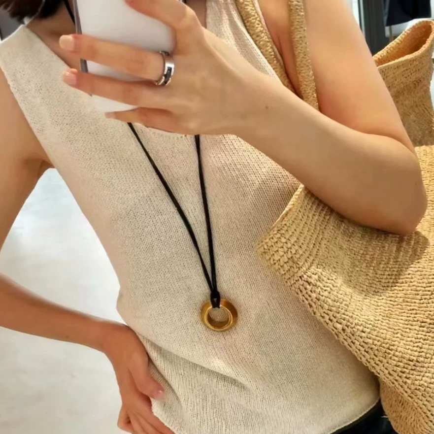 Vintage Pendant Cord Necklace gallery 4