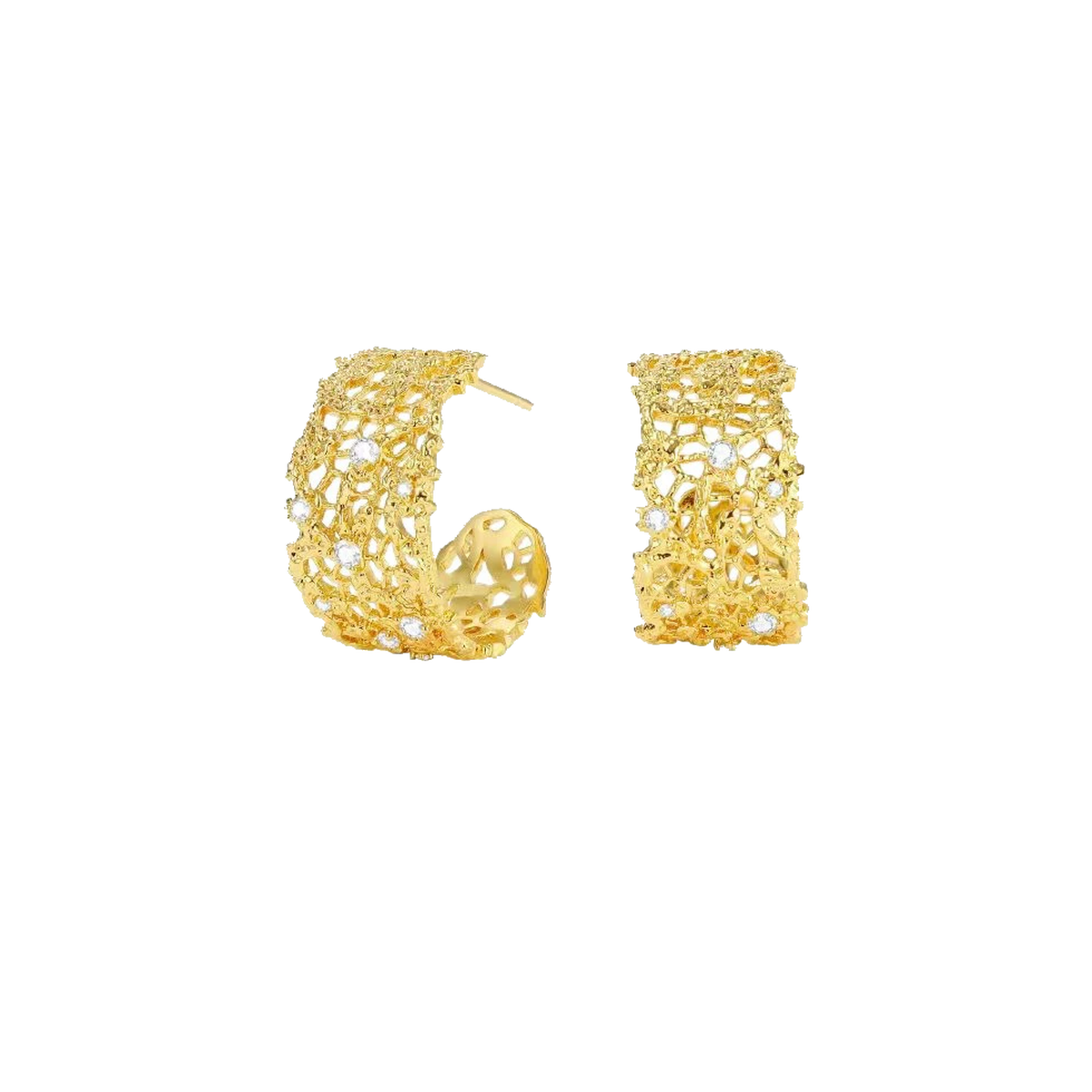 Rosy Whisper Petal Earrings