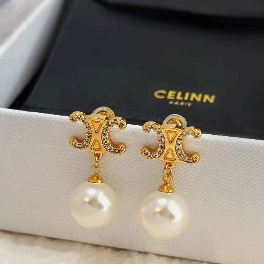 S925 Silver Needle Natural Freshwater Earrings gallery 3