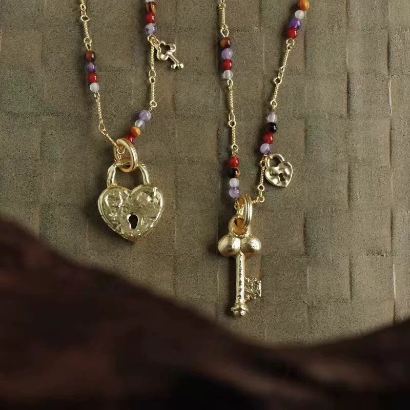 Spring And Summer Key Beaded Necklace gallery 2