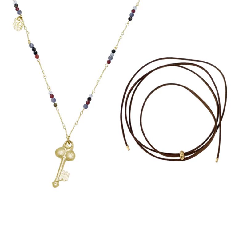 Spring And Summer Key Beaded Necklace gallery 3