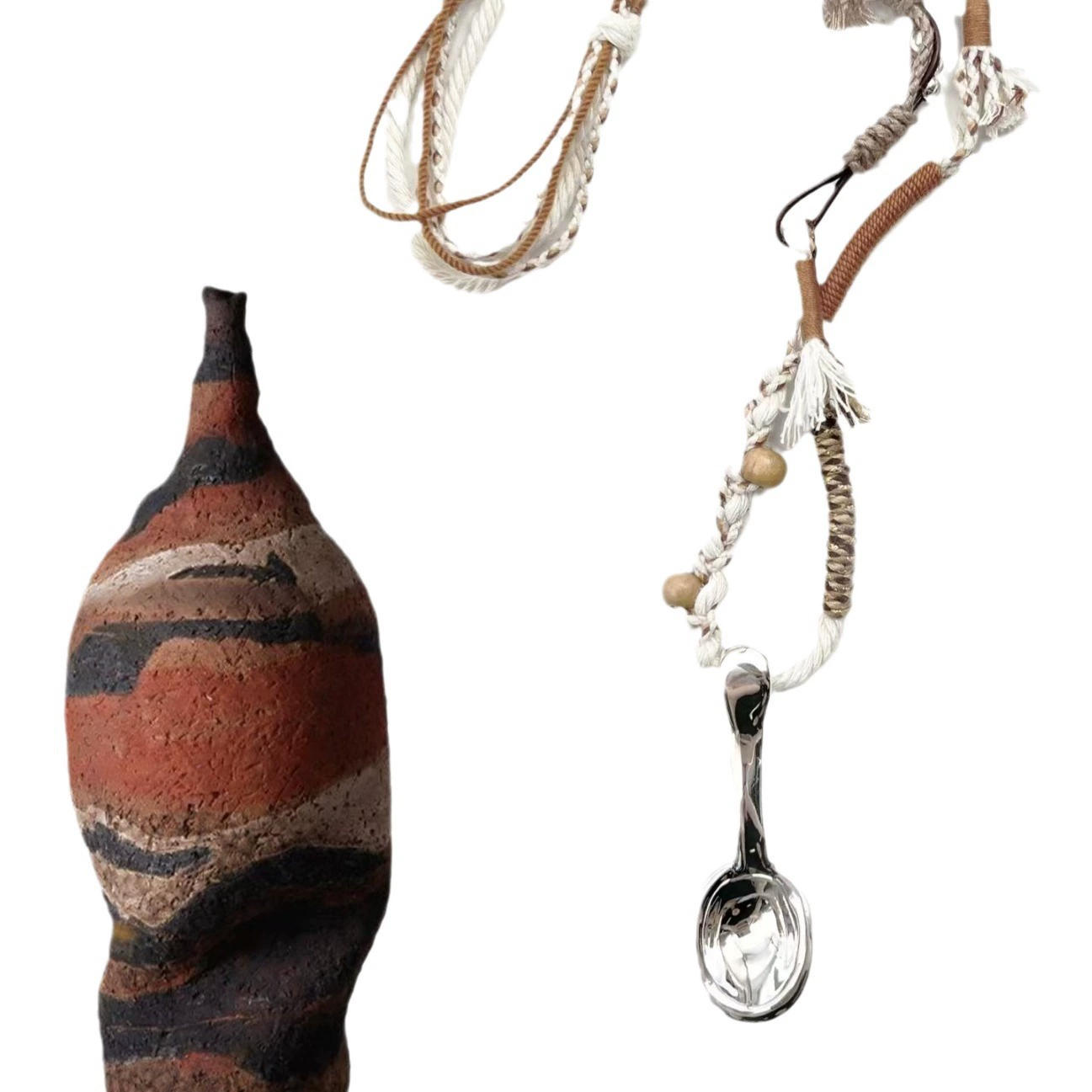 Spring / Summer Handmade Braided Necklace gallery 2