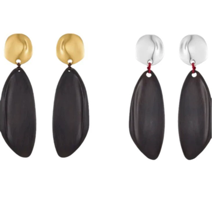 Stud Geometric Drop Teardrop Stud Earrings gallery 3