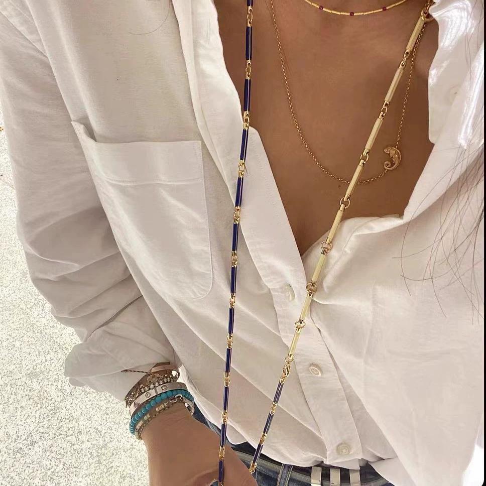 Summer Holiday Style Blue Starfish Necklace gallery 3