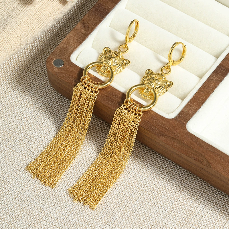 Tassel High Sense Exaggerated Earrings gallery 2