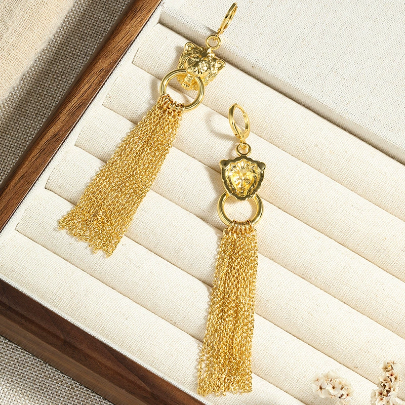Tassel High Sense Exaggerated Earrings gallery 3