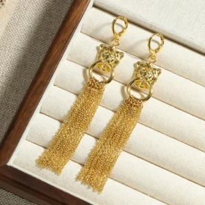 Tassel High Sense Exaggerated Earrings