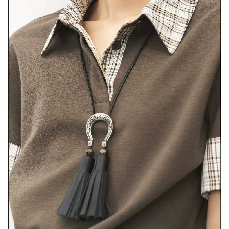 Tassel Pendant Necklace gallery 3