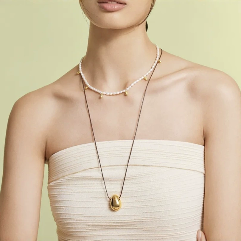 Teardrop Adjustable Necklace gallery 2