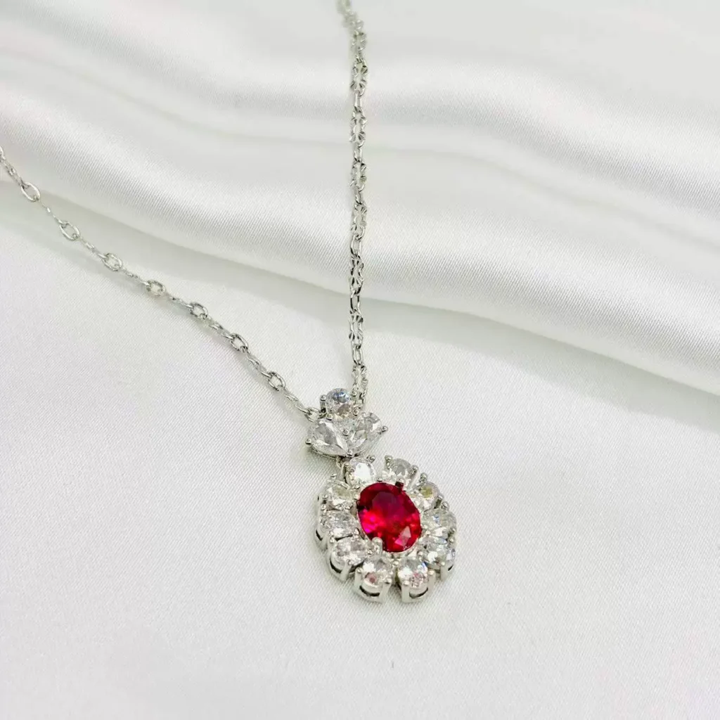 Trendy S925 Silver Clavicle Chain Necklace